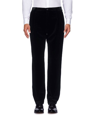 DOLCE&GABBANA Casual pants Black 100% Cotton