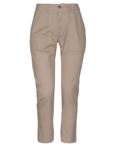 White Sand 88 Casual Pants In Khaki