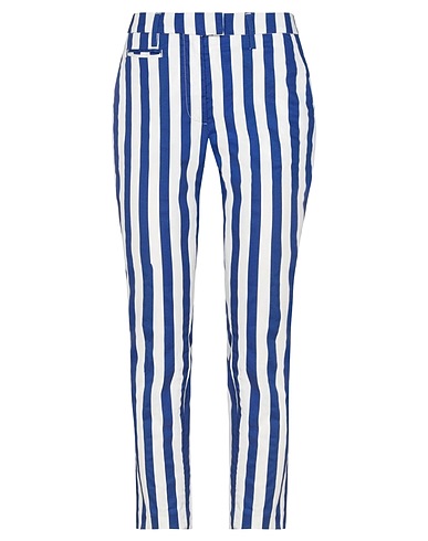 DONDUP Casual trouser Bright blue 98% Cotton, 2% Elastane