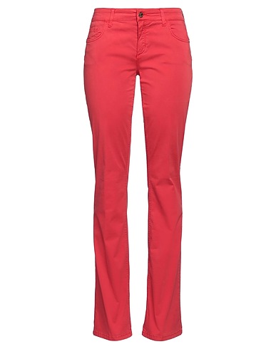 MANILA GRACE DENIM 캐주얼 바지 레드 97% 코튼, 3% 엘라스테인
