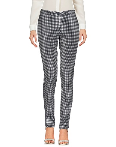 LIU •JO Casual trouser Midnight blue 74% Cotton, 24% Polyamide, 2% Elastane