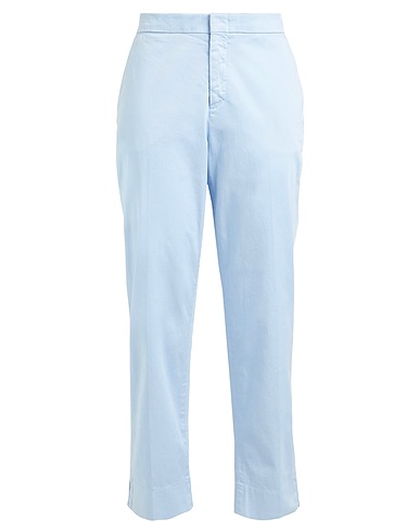 ASPESI Casual trouser Light blue 98% Cotton, 2% Elastane