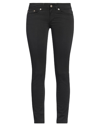 DONDUP Casual trouser Black 98% Cotton, 2% Elastane