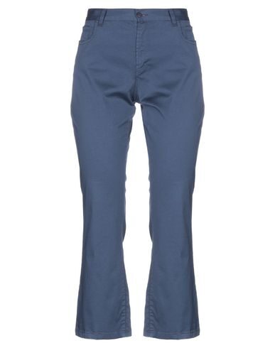 Merci .., Woman Pants Midnight Blue Size 8 Cotton, Elastane