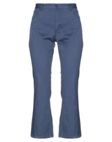 Merci .., Woman Pants Midnight Blue Size 8 Cotton, Elastane