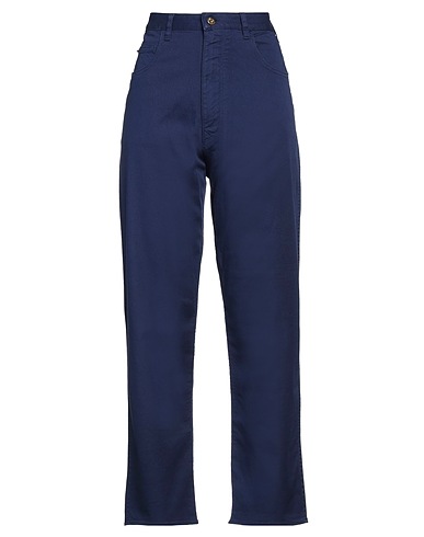 CYCLE Casual trouser Blue 98% Cotton, 2% Elastane