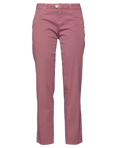 JACOB COHЁN Pantalone Rosa antico 97% Cotone, 3% Elastan