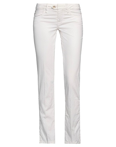 JACOB COHЁN Casual trouser White 97% Cotton, 3% Elastane