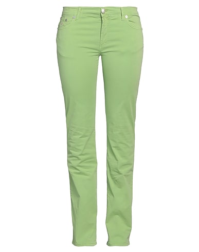 JACOB COHЁN Casual trouser Green 98% Cotton, 2% Elastane