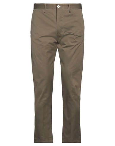 (+) PEOPLE Casual trouser Dark green 100% Cotton
