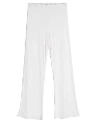 ROSSOPURO Casual pants White 100% Viscose