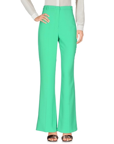 HANITA Casual trouser Green 100% Polyester