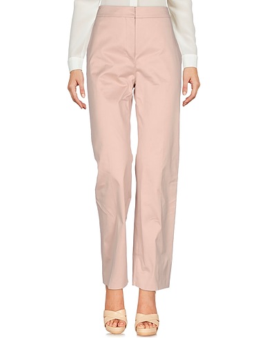 AGNONA Casual trouser Light pink 97% Cotton, 3% Elastane