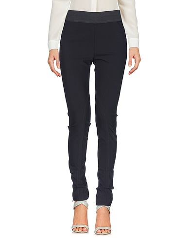 STELLA McCARTNEY Casual pants Black 58% Cotton, 35% Polyamide, 7% Elastane