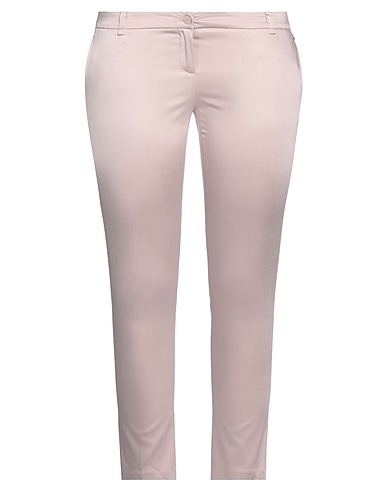 LIU •JO Casual trouser Light pink 97% Viscose, 3% Elastane
