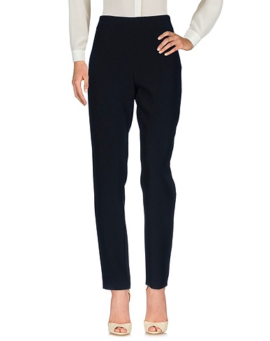 MOSCHINO Casual trouser Black 64% Triacetate, 36% Polyester