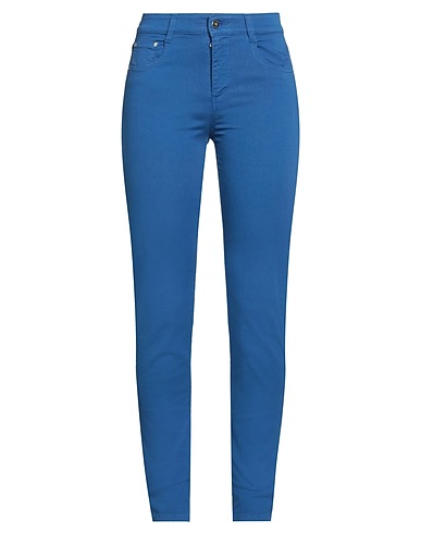 SCEE by TWINSET Pantalone Blu 97% Cotone, 3% Elastan