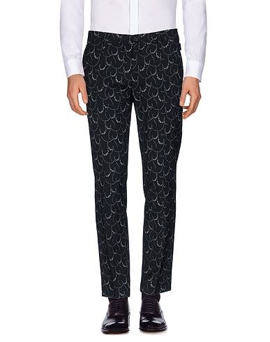 DOLCE&GABBANA Casual trouser Black 100% Virgin Wool