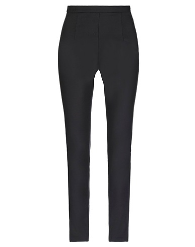 PATRIZIA PEPE Casual trouser Black 48% Cotton, 45% Polyamide, 7% Elastane