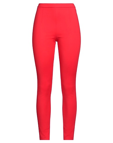 PATRIZIA PEPE Casual pants Red 48% Cotton, 45% Polyamide, 7% Elastane