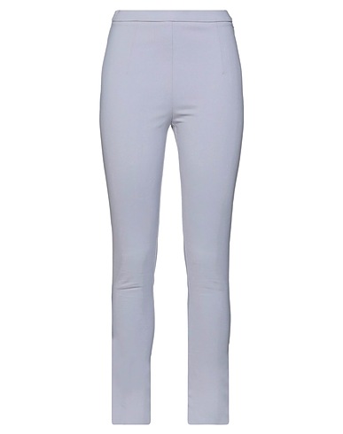 PATRIZIA PEPE Casual trouser Lilac 48% Cotton, 45% Polyamide, 7% Elastane
