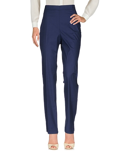 TWINSET Pantalone Blu notte 97% Cotone, 3% Elastan