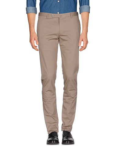 GTA IL PANTALONE Casual παντελόνι Γκρι 98% Βαμβάκι, 2% Ελαστάνη