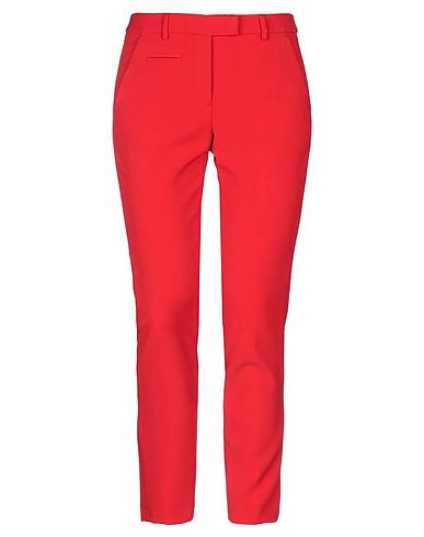 SEVENTY VENEZIA Casual trouser Red 88% Polyester, 12% Elastane