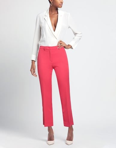 Shop Seventy Sergio Tegon Seventy Venezia Woman Pants Red Size 10 Polyester, Elastane