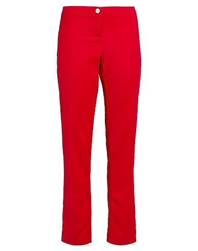 LIU •JO Casual pants Red 52% Viscose, 43% Polyamide, 5% Elastane