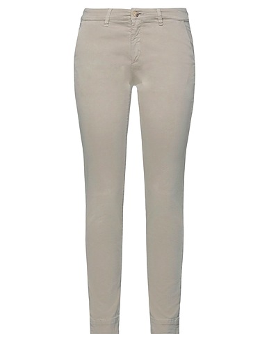 CARE LABEL Pantalone Tortora 97% Cotone, 3% Elastan