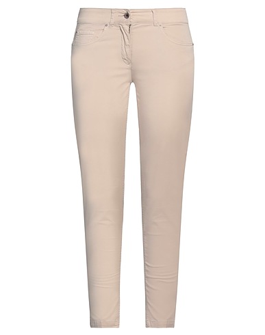 19.70 NINETEEN SEVENTY Pantalon Beige 98% Coton, 2% Élasthanne