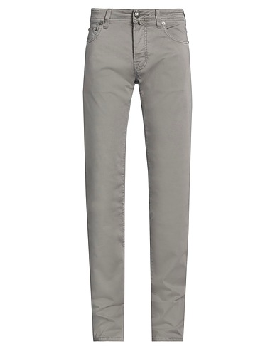 JACOB COHЁN 5-pocket Grey 97% Cotton, 3% Elastane