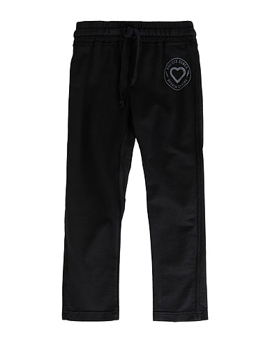 PLEASE Pantalone Nero 95% Cotone, 5% Elastan