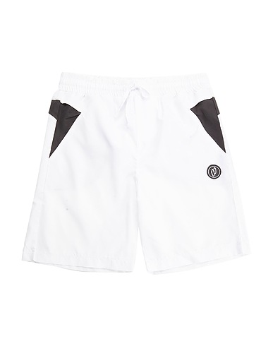 NUMERO 00 Swim shorts White 100% Polyester