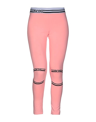 GCDS Leggings Pink 90% Cotton, 10% Elastane