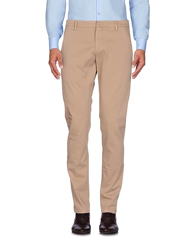 DONDUP Casual trouser Khaki 98% Cotton, 2% Elastane