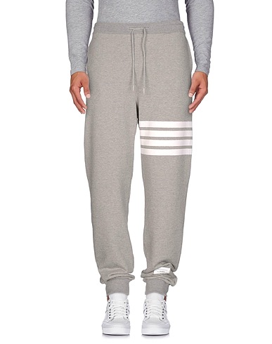 THOM BROWNE Casual trouser Grey 100% Cotton