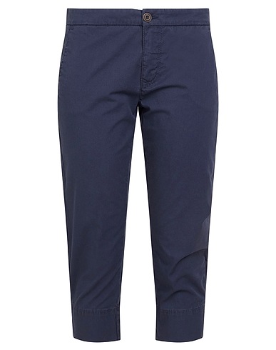 PEUTEREY Casual pants Midnight blue 96% Cotton, 4% Elastane