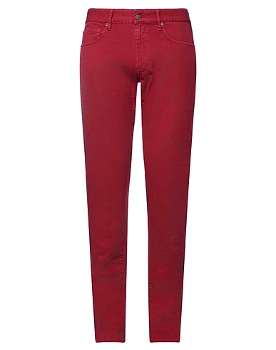 INCOTEX 5-pocket Brick red 98% Cotton, 2% Elastane