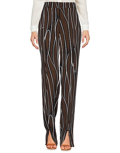 MARNI Casual trouser Dark brown 100% Viscose