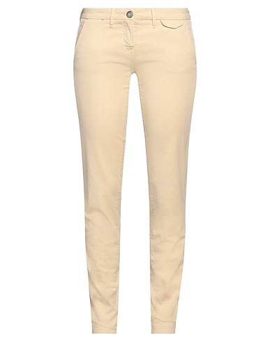 JACOB COHЁN Casual trouser Ivory 97% Cotton, 3% Elastane
