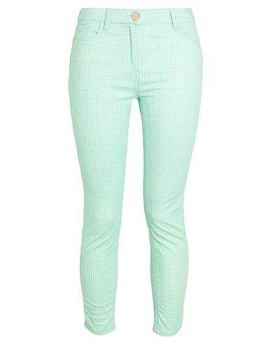 ELISABETTA FRANCHI JEANS Pantalon VERDE CHIARO 95% Coton, 5% Élasthanne
