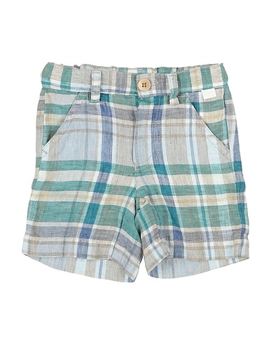 IL GUFO Shorts & Bermuda Light green 100% Linen