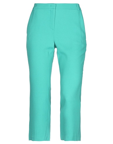 PINKO Casual trouser Green 66% Acetate, 34% Viscose