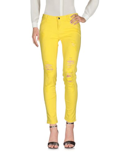 Met Jeans Pants In Yellow