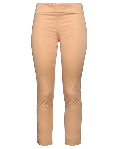 EMME by MARELLA Casual trouser Beige 98% Cotton, 2% Elastane