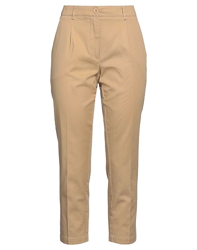 19.70 NINETEEN SEVENTY Casual trouser Sand 100% Cotton