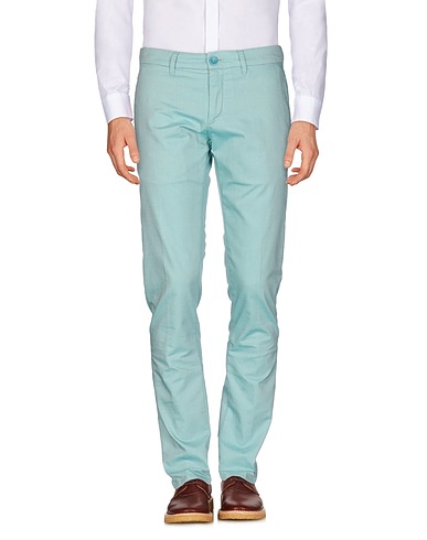 SIVIGLIA Casual trouser Light green 90% Cotton, 8% Polyamide, 2% Elastane