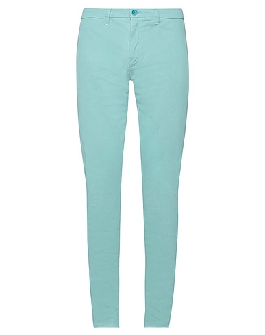 SIVIGLIA Casual pants Light green 97% Cotton, 3% Elastane